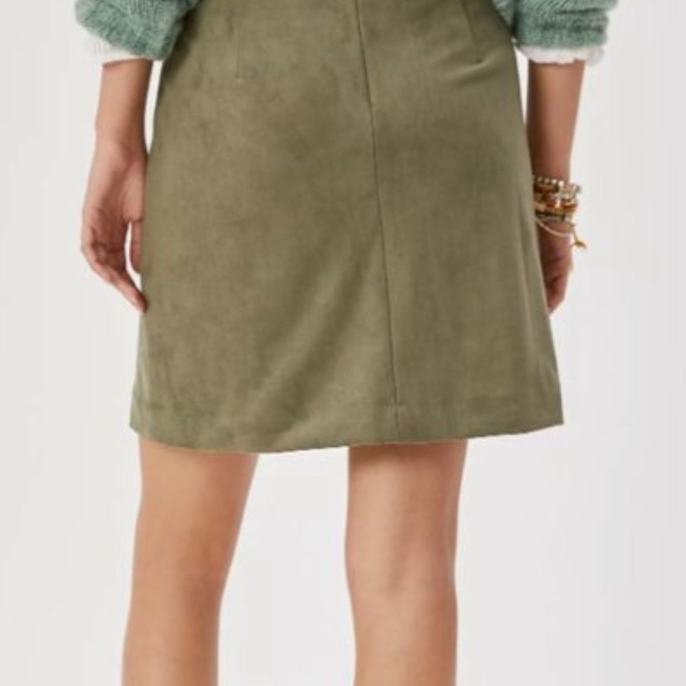 NWT Anthropologie Roxanna Sueded Mini Skirt - Picture 3 of 6